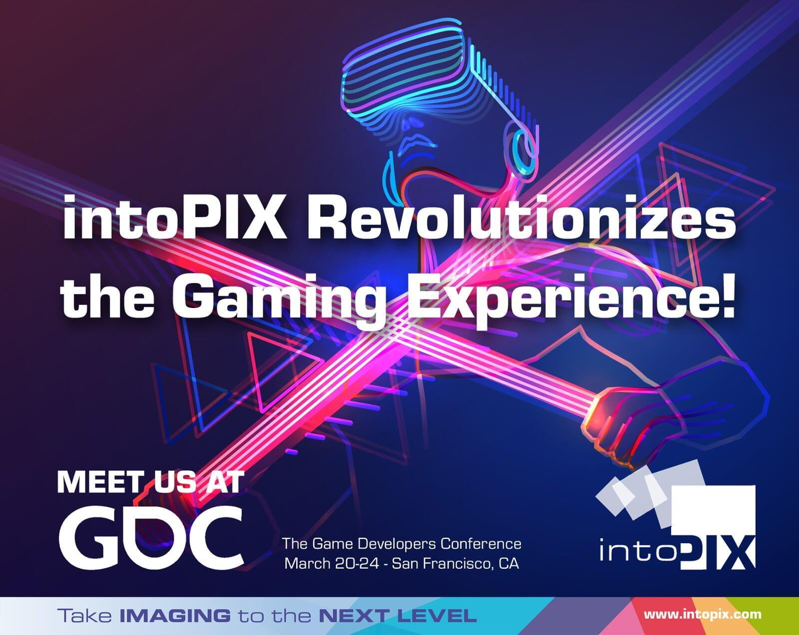 intoPIXは、GDC 2023でゲーム体験に革命を起こす： 現実を超える画質!